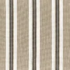 black-grey striped cotton fabric from Casamance