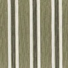 green striped cotton fabric from Casamance