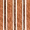 orange striped cotton fabric from Casamance