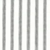 black-grey striped cotton fabric from Casamance