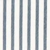 blue striped cotton fabric from Casamance