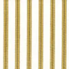 yellow striped cotton fabric from Casamance