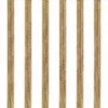 yellow striped cotton fabric from Casamance