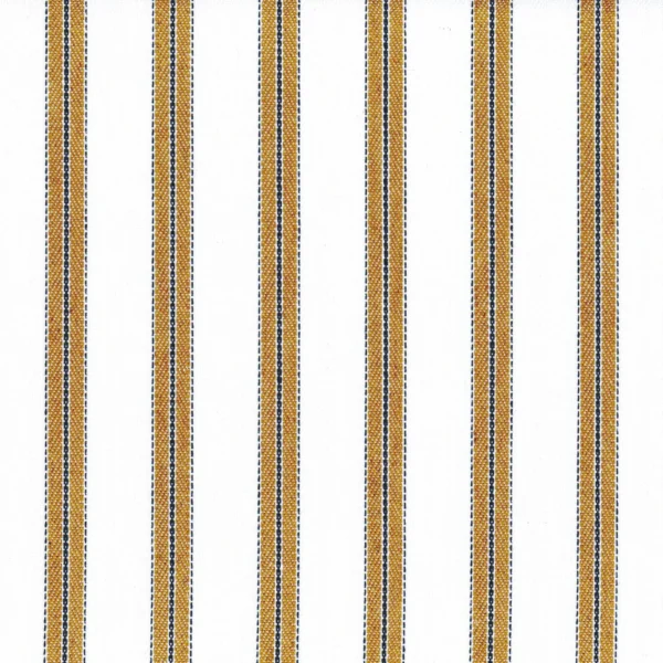 Evora Fabric - Ocre by yellow striped cotton fabric from Casamance