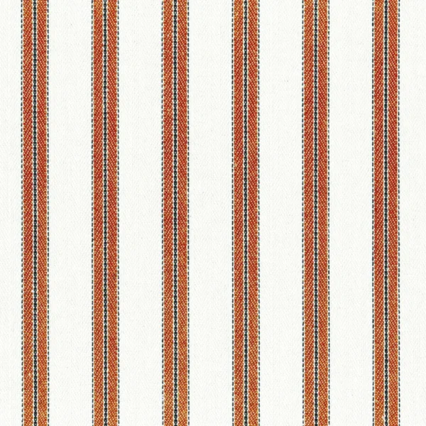 Evora Fabric - Orange Brulee by red striped cotton fabric from Casamance