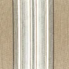 black-grey striped cotton fabric from Casamance