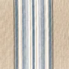 blue striped cotton fabric from Casamance