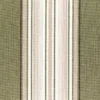 green striped cotton fabric from Casamance