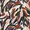 green contemporary embroideried fabric from Casamance