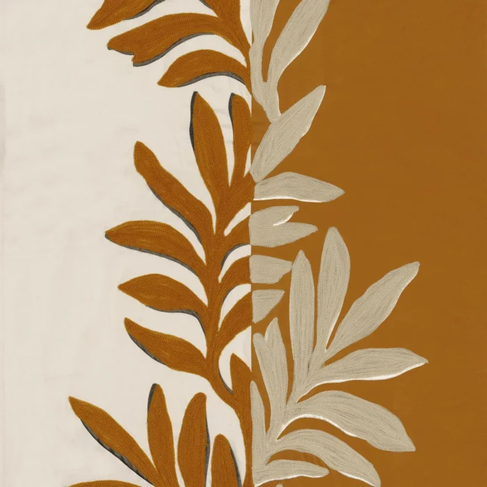 Sophora Fabric - Beige / Ocre swatch