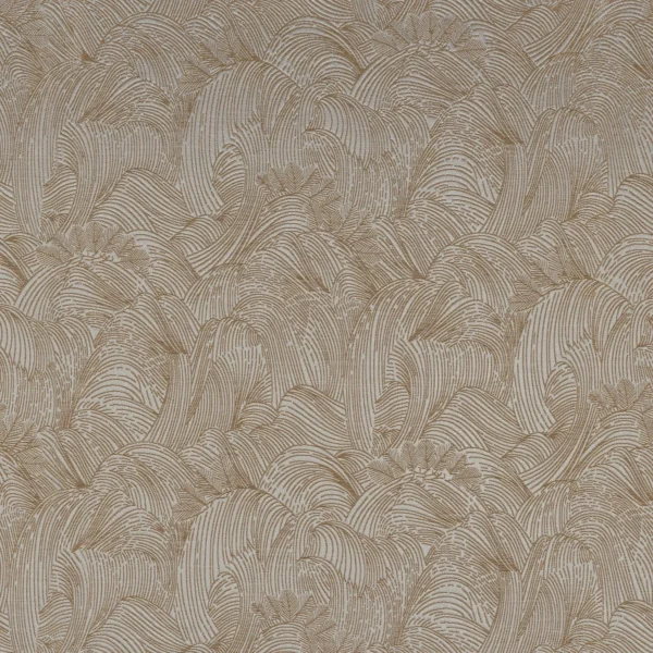 Tanagra Fabric - Taupe by brown misc jacquard fabric from Casamance