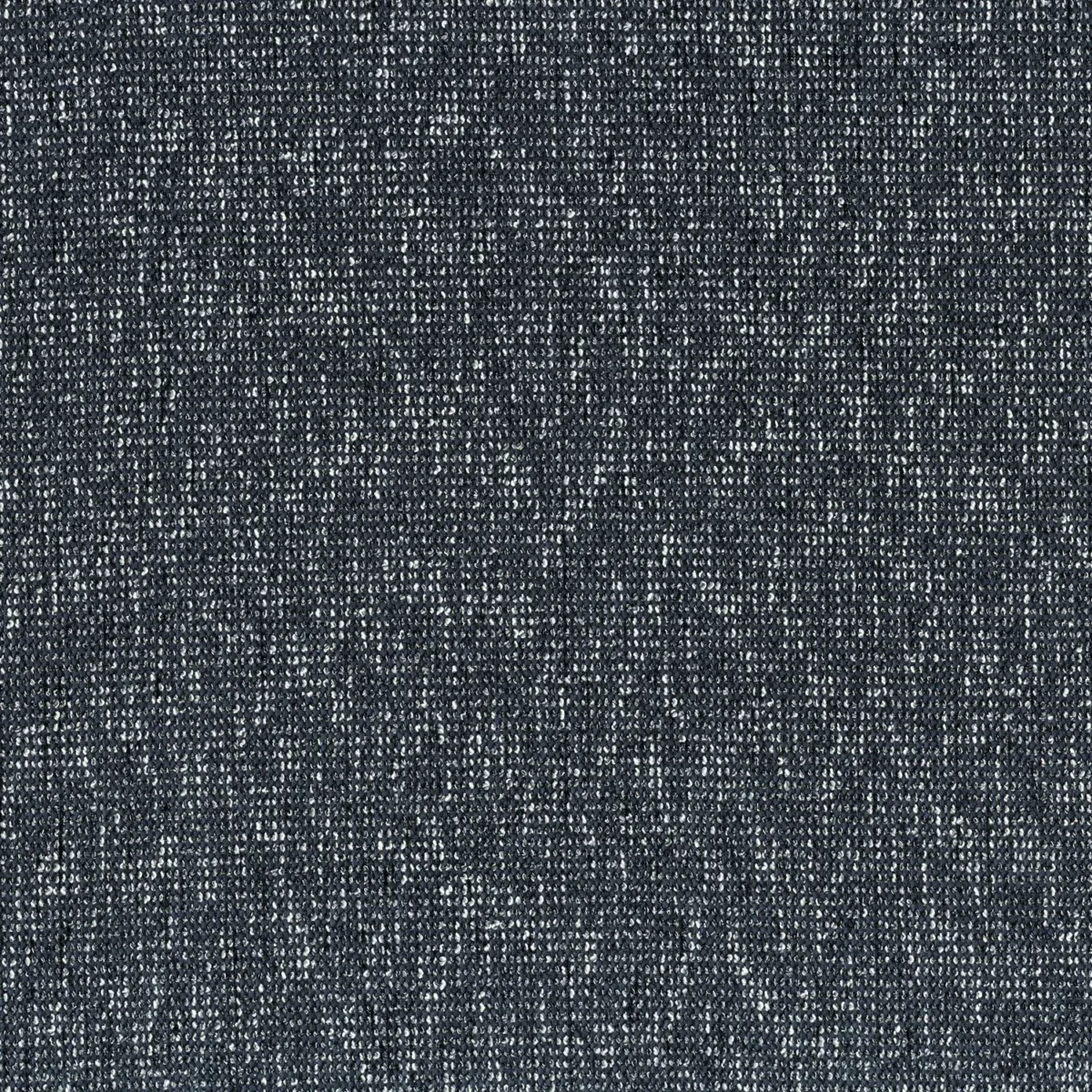 blue plain cotton fabric from Casamance