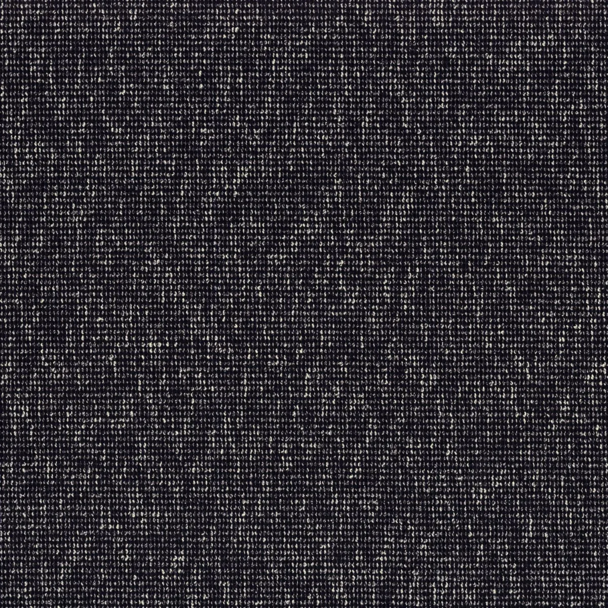 Milonga Fabric - Noir De Lune by black-grey plain cotton fabric from Casamance