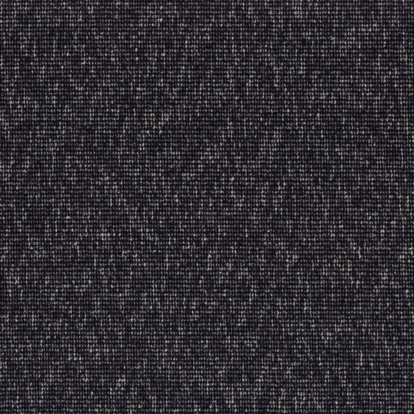 Milonga Fabric - Noir De Lune by black-grey plain cotton fabric from Casamance