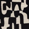 black-grey misc velvet-chenille fabric from Casamance