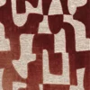 red misc velvet-chenille fabric from Casamance