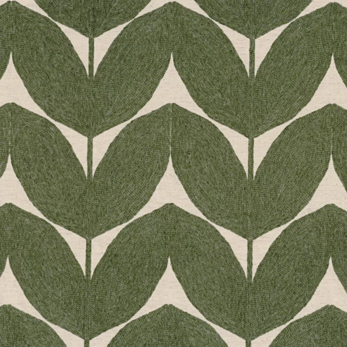 Herbes Folles Fabric - Olive swatch