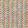 blue striped woven fabric from Casamance