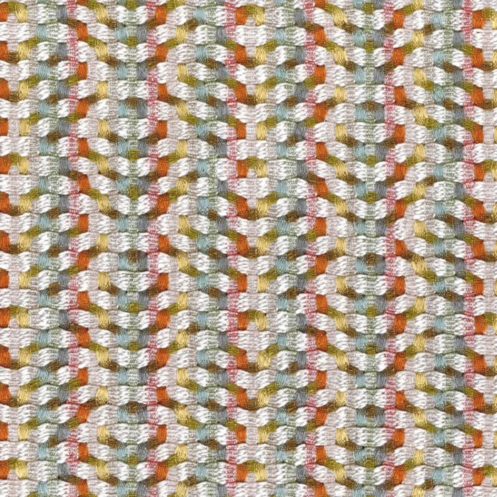 Beguin Fabric - Multico Orange swatch
