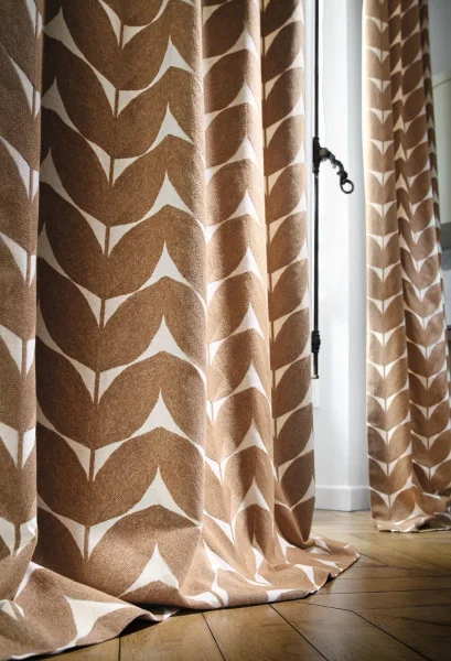 Herbes Folles Fabric - Tabac by Herbes Folles Fabric - Tabac from