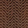 red geometric velvet-chenille fabric from Casamance