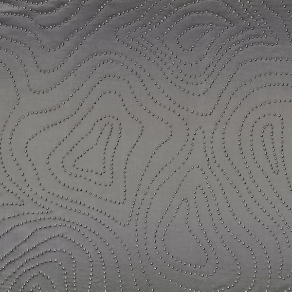 black-grey contemporary jacquard fabric from Casamance