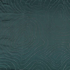 blue contemporary jacquard fabric from Casamance