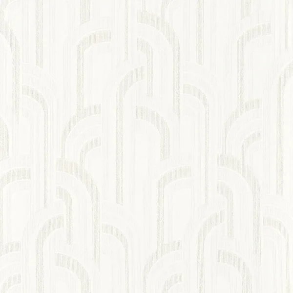 Lusson Fabric - Blanc by white geometric voile-sheer fabric from Casamance