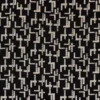 black-grey geometric cotton fabric from Casamance