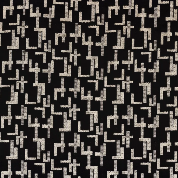 Dalles Fabric - Noir swatch