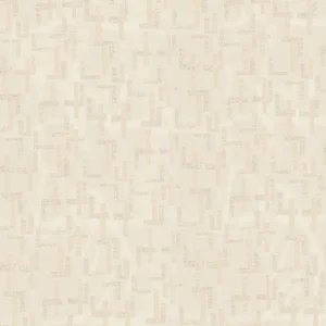 neutral geometric cotton fabric from Casamance