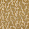 yellow geometric cotton fabric from Casamance