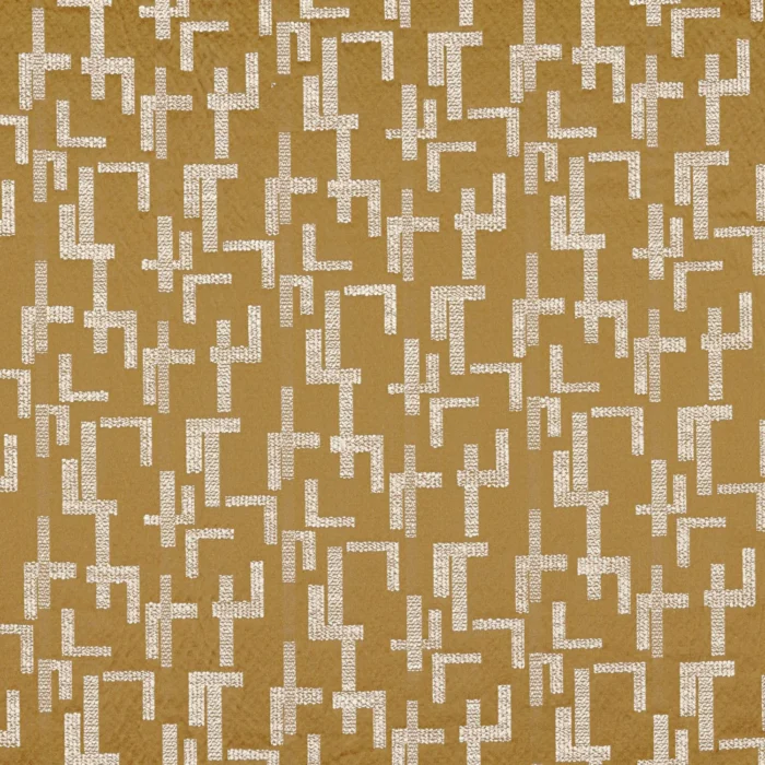 Dalles Fabric - Moutarde swatch