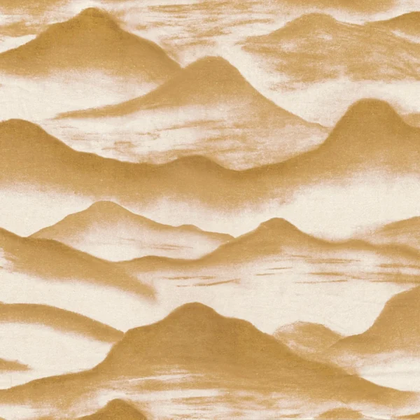 Flou Fabric - Moutarde by yellow misc linen fabric from Casamance