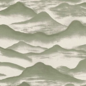 green misc linen fabric from Casamance
