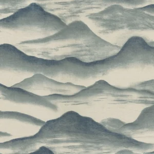 blue misc linen fabric from Casamance