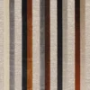 brown striped woven fabric from Casamance