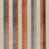 red striped woven fabric from Casamance