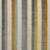 multicolour striped woven fabric from Casamance