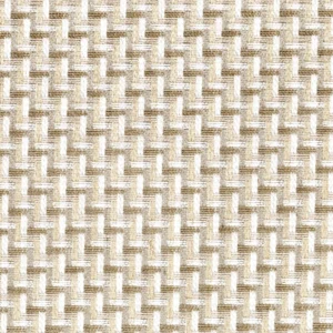 neutral geometric woven fabric from Casamance