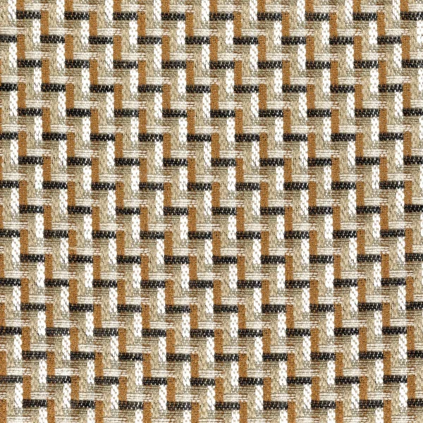Melange Fabric - Mordore Anthracite by brown geometric woven fabric from Casamance