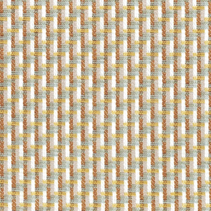 Melange Fabric - Moutarde Lilas swatch