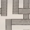 white geometric jacquard fabric from Casamance