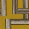 yellow geometric jacquard fabric from Casamance