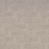 brown geometric jacquard fabric from Casamance