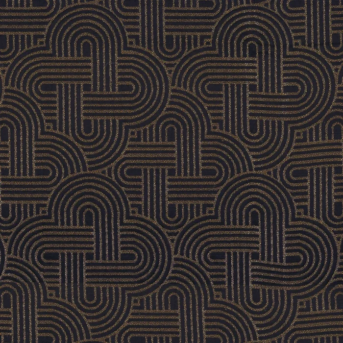 Mollino Fabric - Noir De Lune swatch
