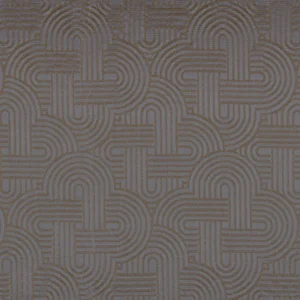 blue geometric jacquard fabric from Casamance