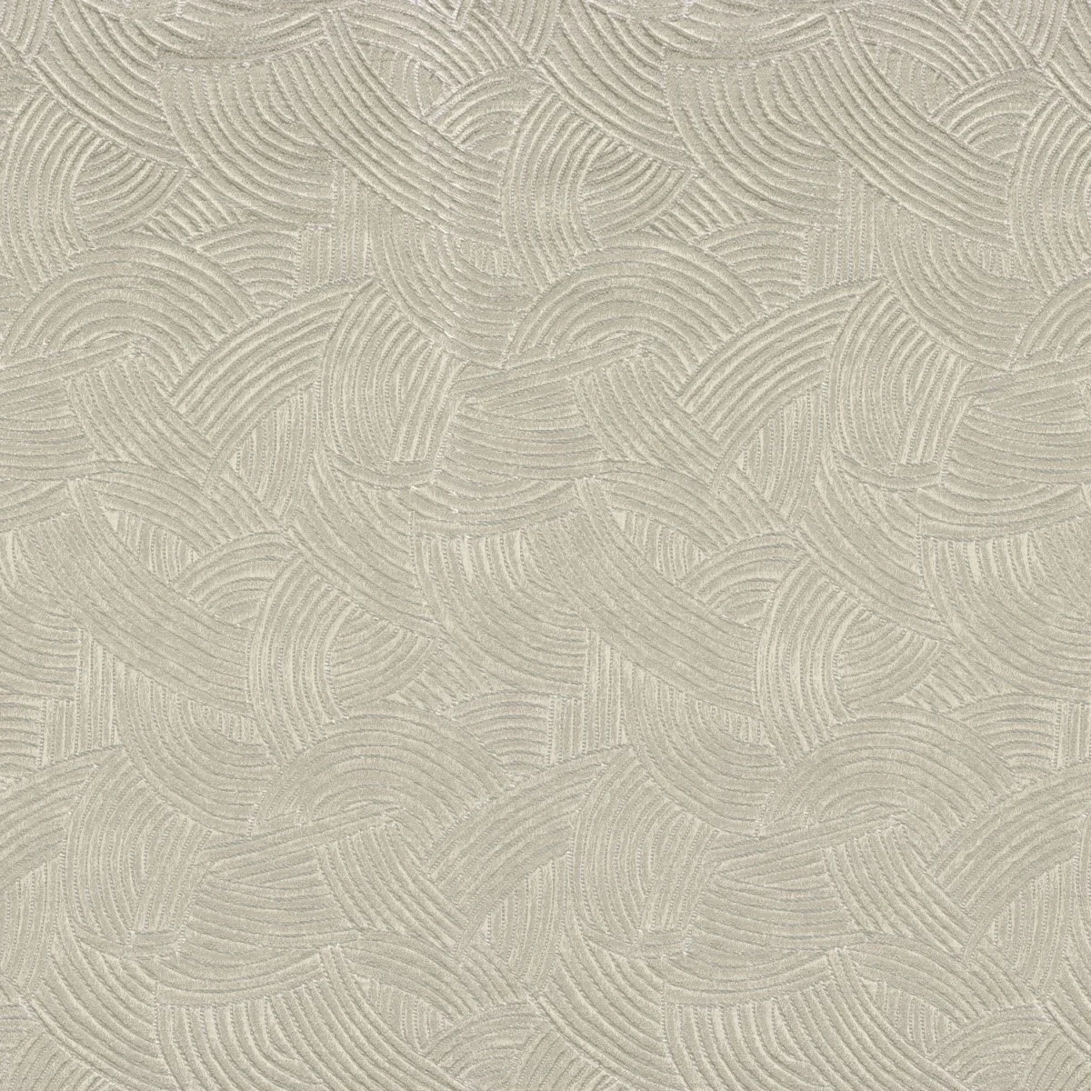 black-grey geometric jacquard fabric from Casamance