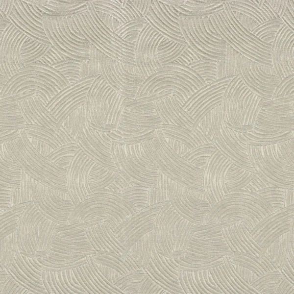 black-grey geometric jacquard fabric from Casamance
