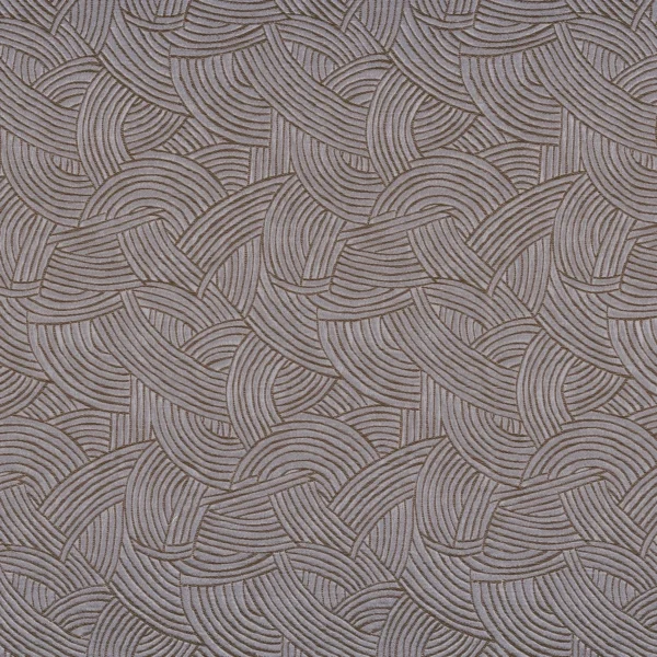 Bramante Fabric - Gris Cendre by black-grey geometric jacquard fabric from Casamance
